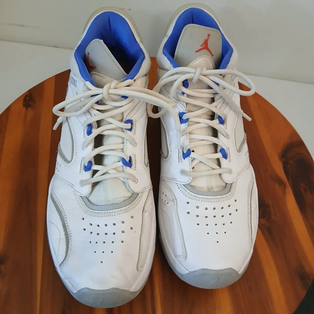 Jordan Point Lane Mens Size 12 White True Blue Shoes Sneakers CZ4166-101